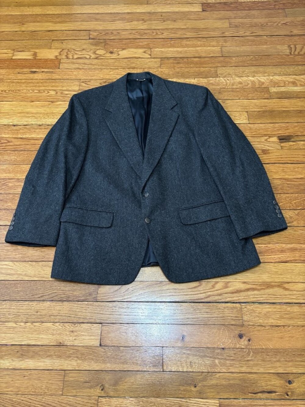 Vintage Peterborough Row Bloomingdales Mens Sport Coat 42R Wool Blazer Jacket